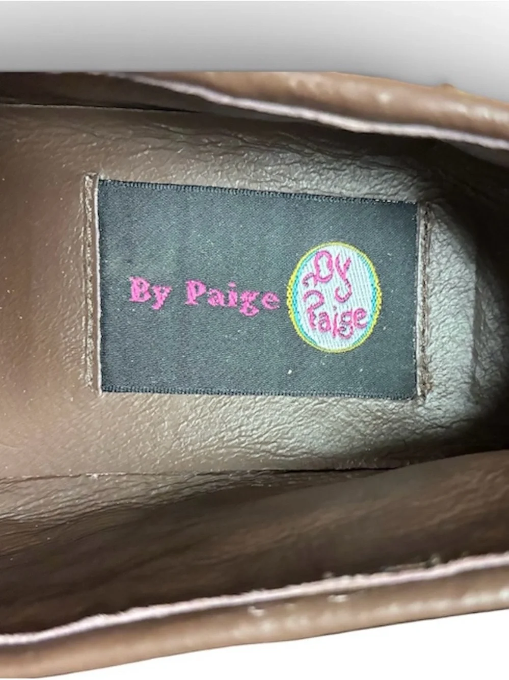 By Paige Needlepoint Loafers Flats Brown Multi 8